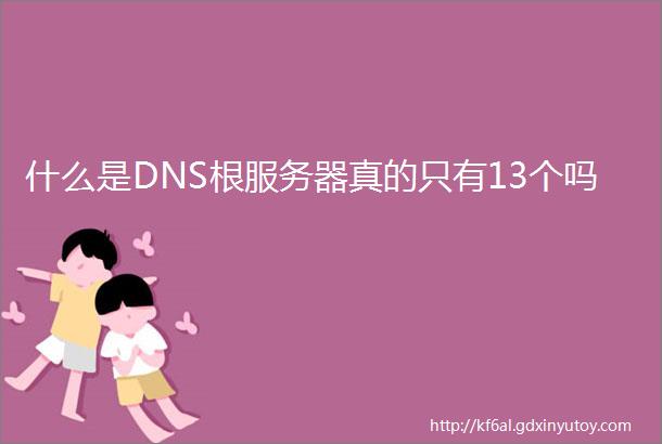 什么是DNS根服务器真的只有13个吗