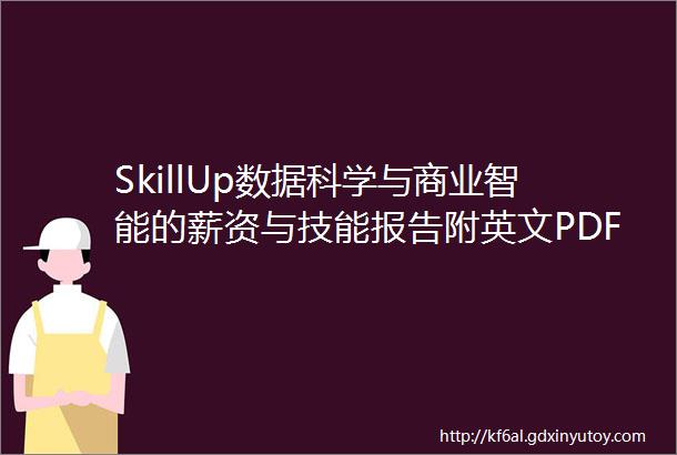 SkillUp数据科学与商业智能的薪资与技能报告附英文PDF下载